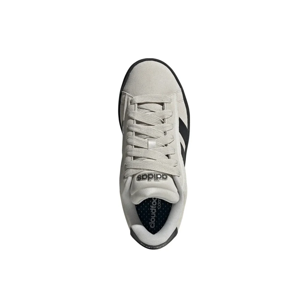 Adidas Grand Court Alpha (IH1287) Shoes Suede Grey Men's Size 9.5 NEW